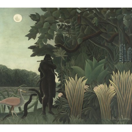 Obraz na płótnie 50x45cm Henri Rousseau Zaklinacz węży