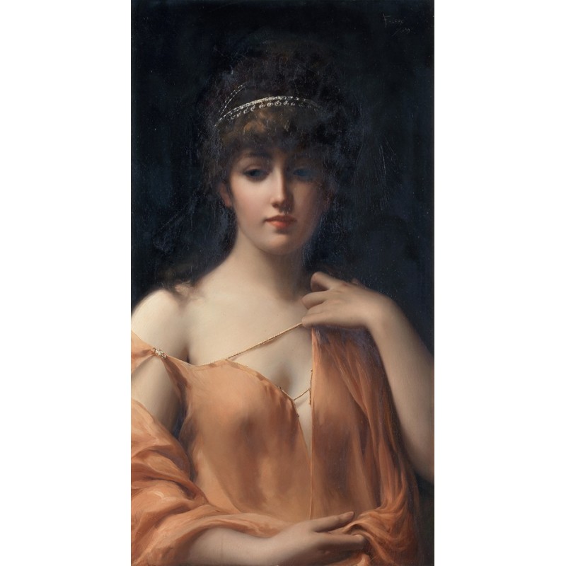  Obraz na płótnie 50x90cm Luisa Ricardo Falero Klasyczna piękność