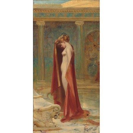  Obraz na płótnie 50x100cm Luisa Ricardo Falero Piękność