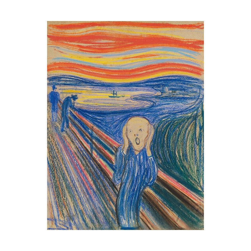  Obraz na płótnie 50x60cm Edvard Munch Krzyk