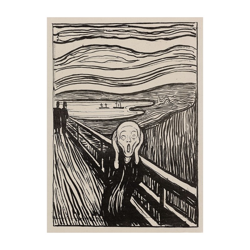  Obraz na płótnie 50x70cm Edvard Munch Krzyk