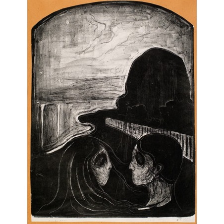  Obraz na płótnie 50x70cm Edvard Munch Atrakcja