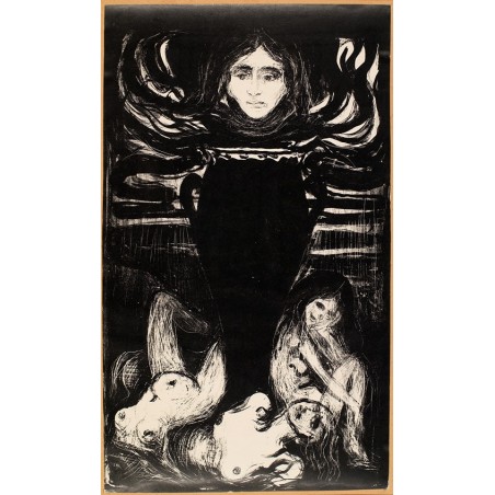  Obraz na płótnie 50x80cm Edvard Munch Urna