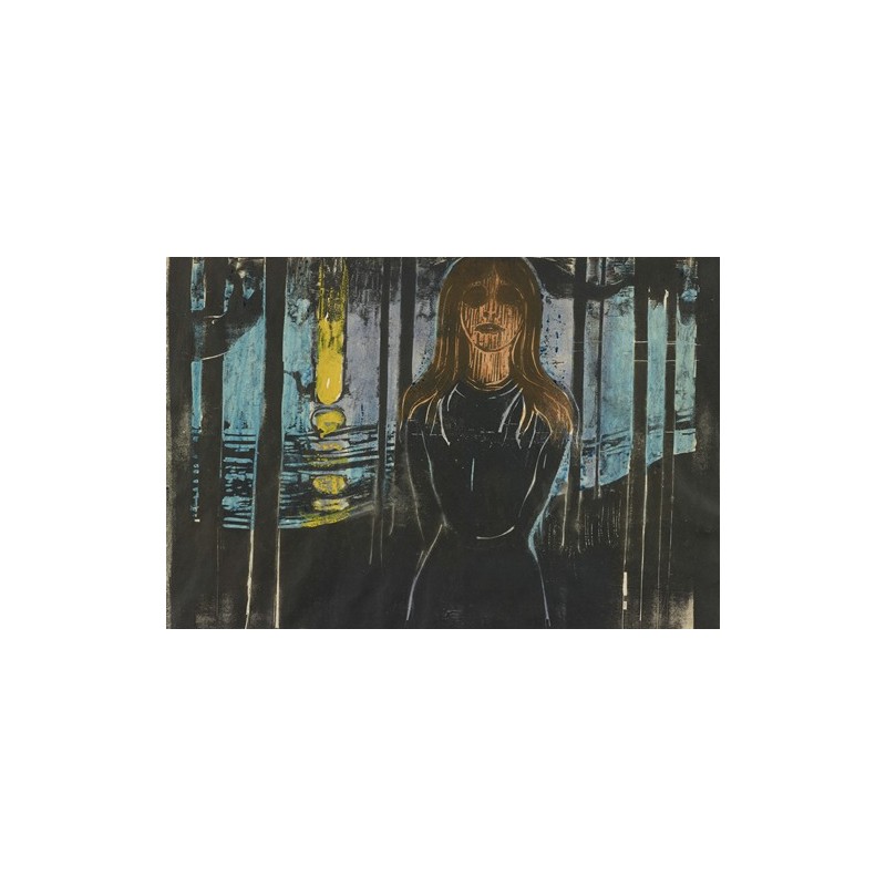  Obraz na płótnie 50x35cm Edvard Munch Letnia noc Głos