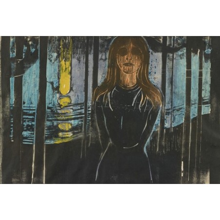 Obraz na płótnie 50x35cm Edvard Munch Letnia noc Głos