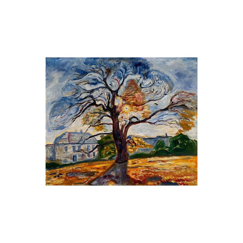  Obraz na płótnie 50x40cm Edvard Munch Dąb