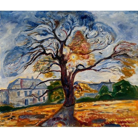  Obraz na płótnie 50x40cm Edvard Munch Dąb