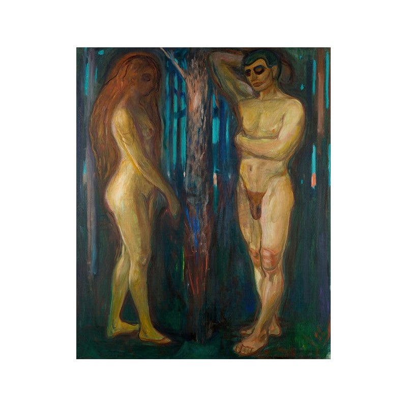  Obraz na płótnie 50x60cm Edvard Munch Metabolizm