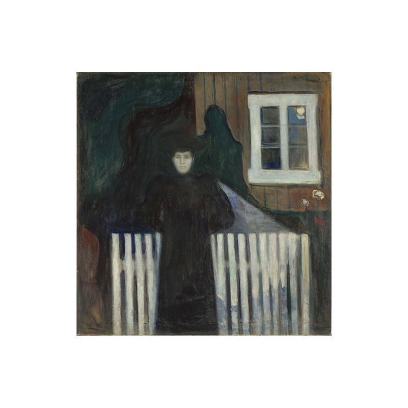  Obraz na płótnie 50x50cm Edvard Munch Światło księżyca