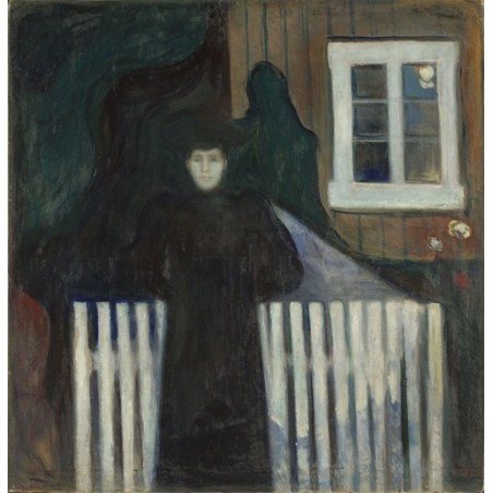  Obraz na płótnie 50x50cm Edvard Munch Światło księżyca