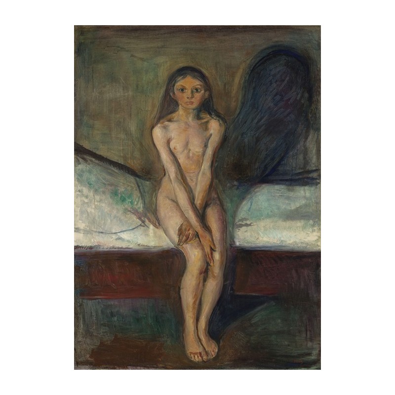  Obraz na płótnie 50x70cm Edvard Munch Dojrzewanie