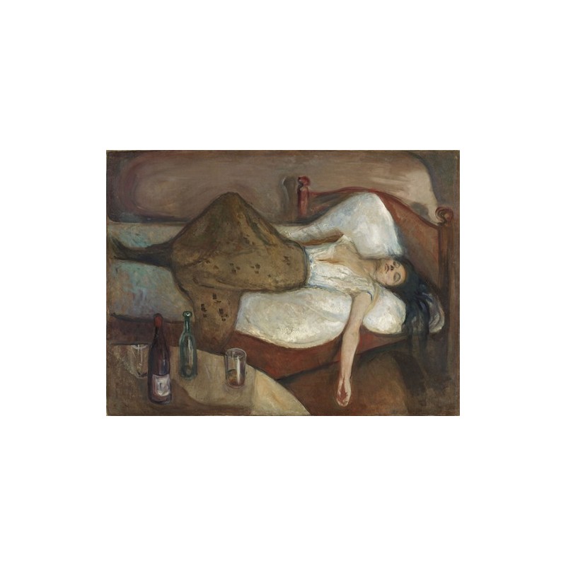  Obraz na płótnie 50x35cm Edvard Munch Dzień później