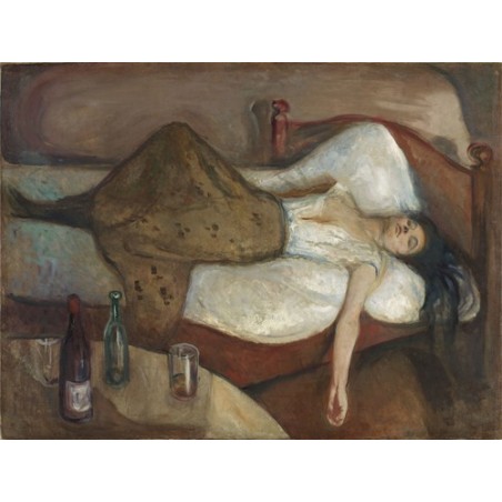  Obraz na płótnie 50x35cm Edvard Munch Dzień później