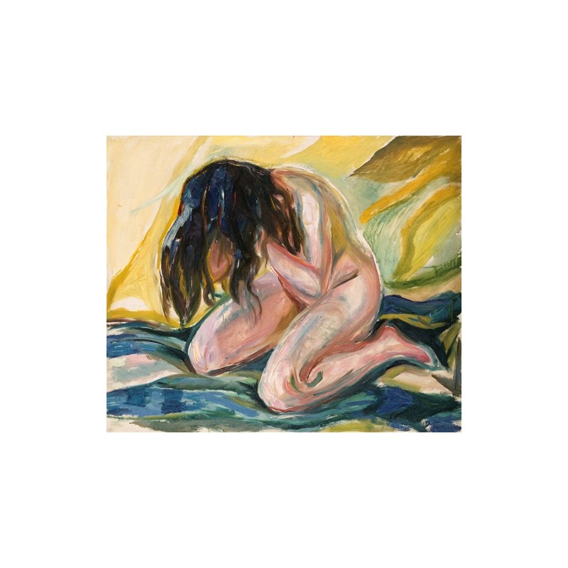  Obraz na płótnie 50x40cm Edvard Munch Płacząca nagość