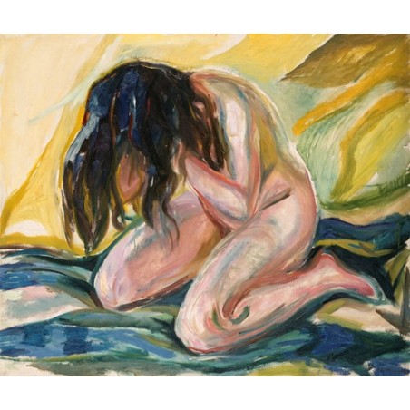  Obraz na płótnie 50x40cm Edvard Munch Płacząca nagość