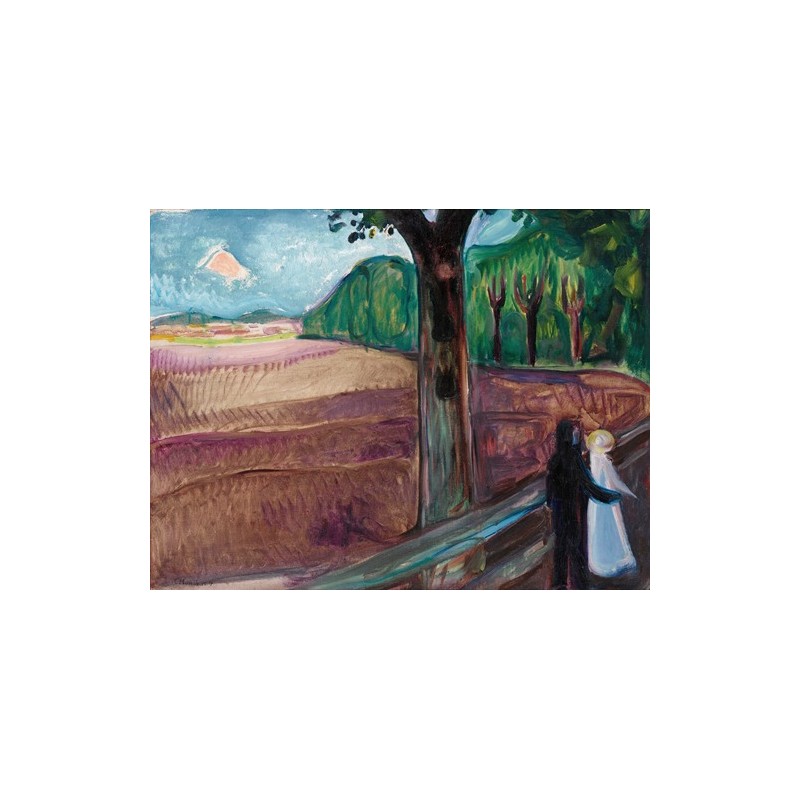  Obraz na płótnie 50x35cm Edvard Munch Lato