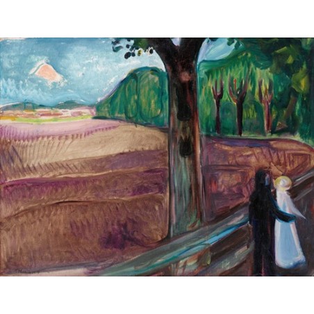  Obraz na płótnie 50x35cm Edvard Munch Lato