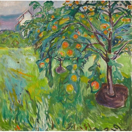  Obraz na płótnie 50x50cm Edvard Munch Jabłoń
