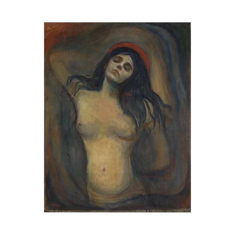  Obraz na płótnie 50x60cm Edvard Munch Madonna