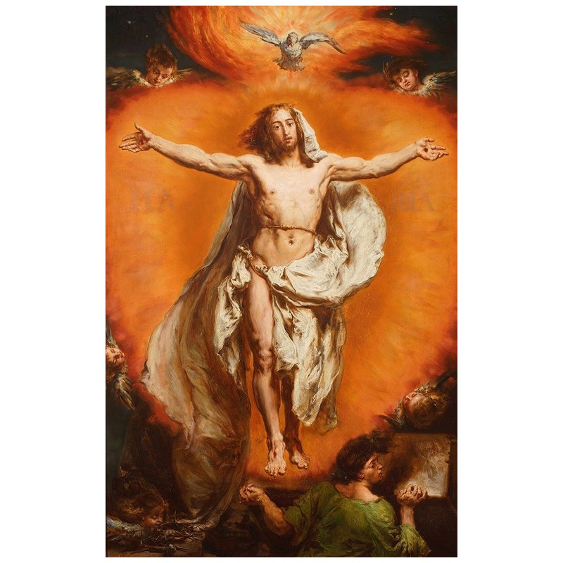  Obraz na płótnie 50x80cm Jan Matejko Wniebowstąpienie