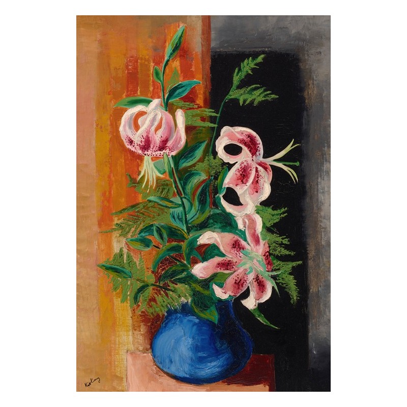  Obraz na płótnie 50x70cm Moïse Kisling Kwiaty w wazonie