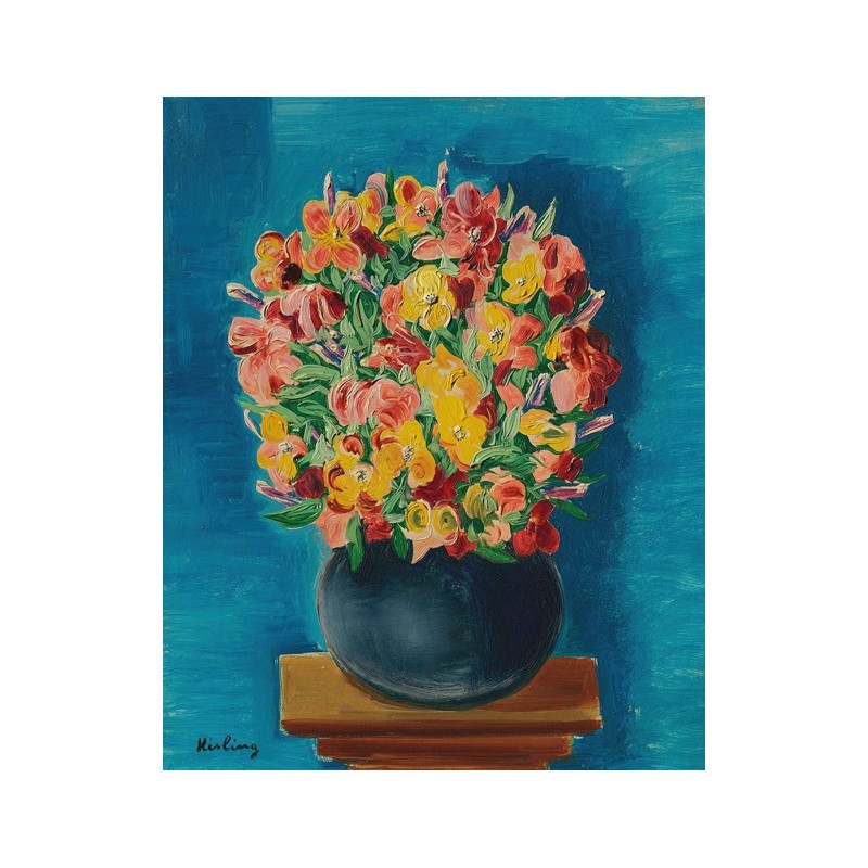  Obraz na płótnie 50x60cm Moïse Kisling Kwiaty