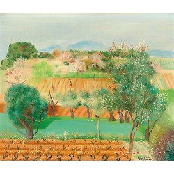  Obraz na płótnie 50x40cm Moïse Kisling Pejzaż