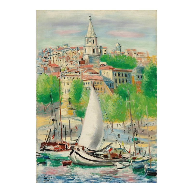  Obraz na płótnie 50x70cm Moïse Kisling Marsylia