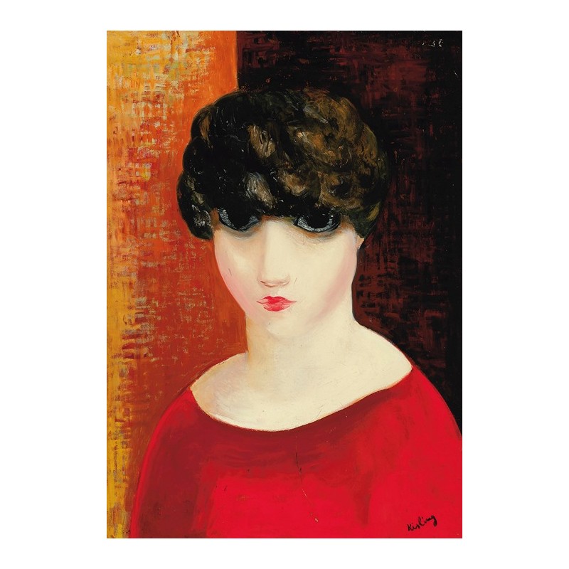  Obraz na płótnie 50x70cm Moïse Kisling Portret