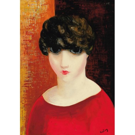  Obraz na płótnie 50x70cm Moïse Kisling Portret