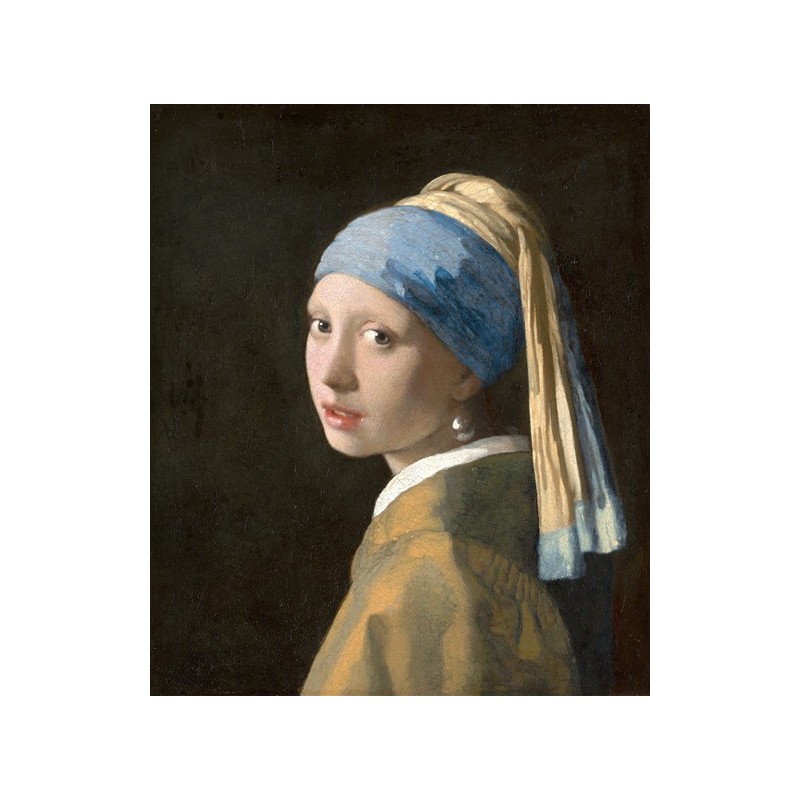  Obraz na płótnie 50x60cm Johannes Vermeer Dziewczyna z perłą