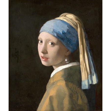  Obraz na płótnie 50x60cm Johannes Vermeer Dziewczyna z perłą
