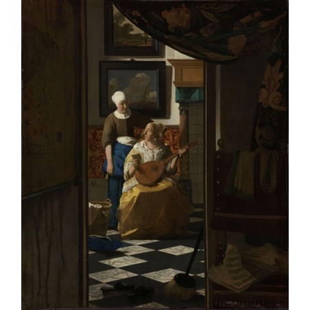  Obraz na płótnie 50x60cm Johannes Vermeer