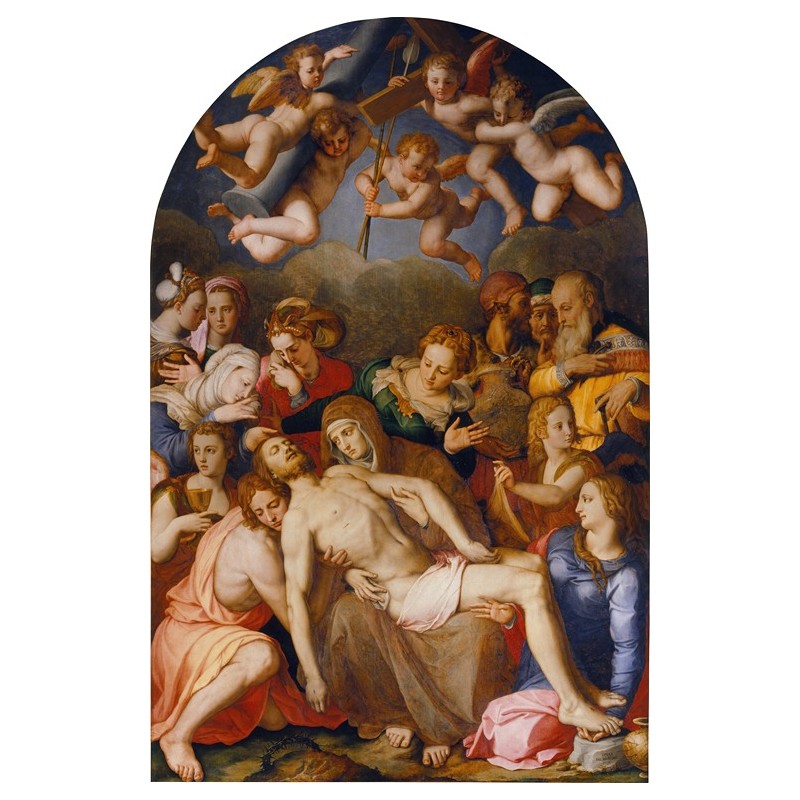  Obraz na płótnie 50x75cm Agnolo Bronzino Zdjęcie z krzyża