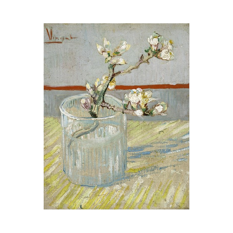  Obraz na płótnie 50x60cm Vincent van Gogh Kwitnący migdałowiec