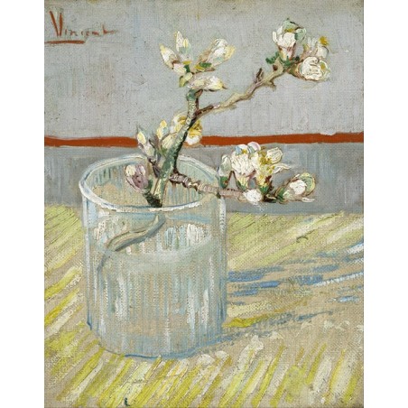  Obraz na płótnie 50x60cm Vincent van Gogh Kwitnący migdałowiec