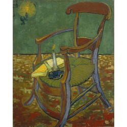  Obraz na płótnie 50x60cm Vincent van Gogh Fotel Gauguina