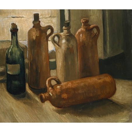  Obraz na płótnie 50x40cm Vincent van Gogh Martwa natura z butelkami