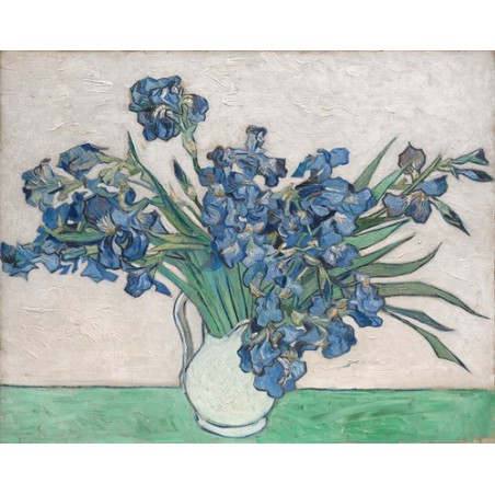  Obraz na płótnie 50x40cm Vincent van Gogh Irysy