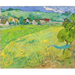  Obraz na płótnie 50x40cm Vincent van Gogh Widok na Vessenots koło Auvers
