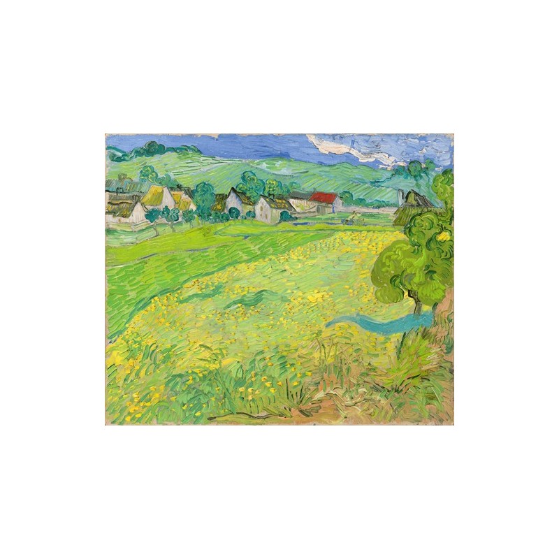  Obraz na płótnie 50x40cm Vincent van Gogh Widok na Vessenots koło Auvers