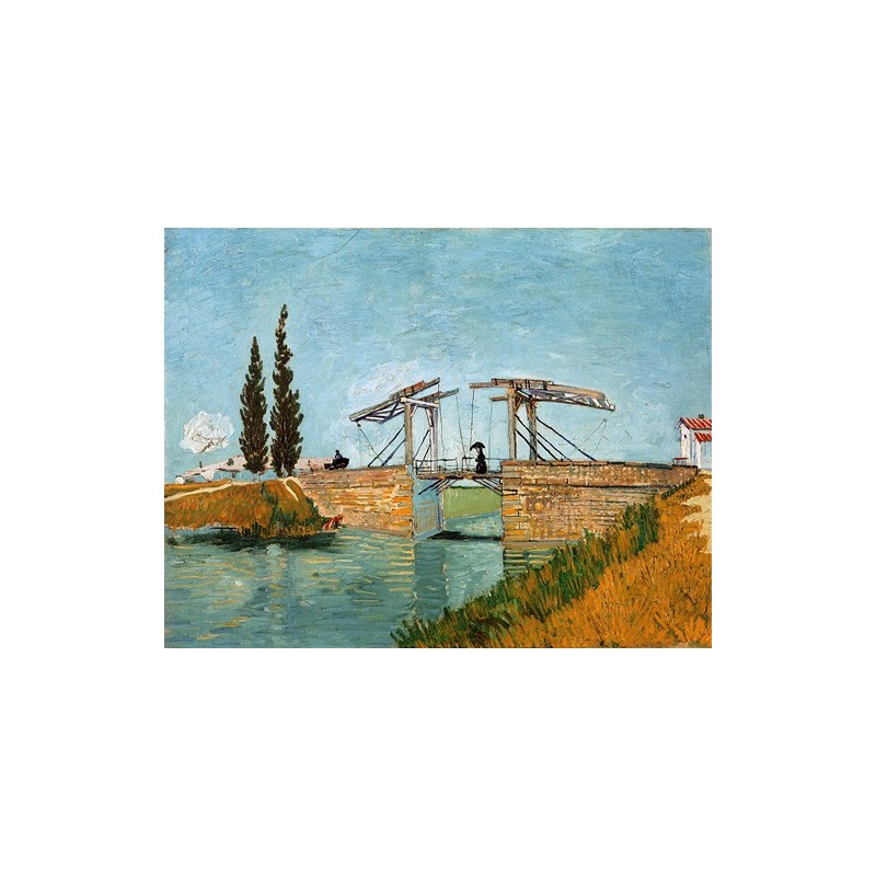  Obraz na płótnie 50x40cm Vincent van Gogh Most Langloisa w Arles