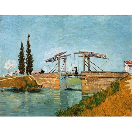  Obraz na płótnie 50x40cm Vincent van Gogh Most Langloisa w Arles