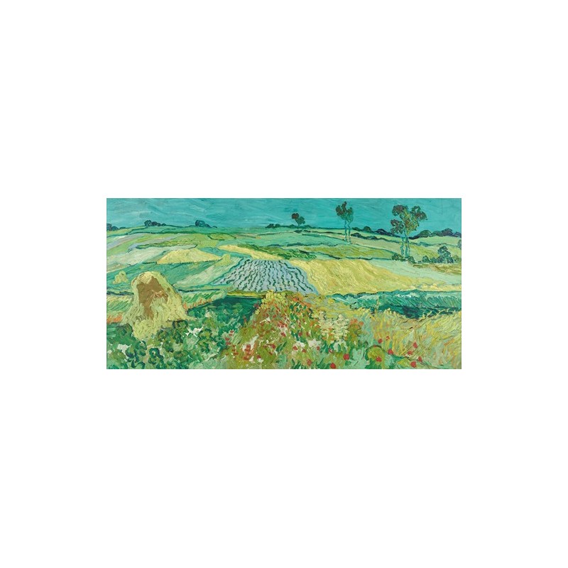  Obraz na płótnie 50x25cm Vincent van Gogh Równina w Auvers