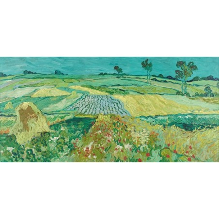  Obraz na płótnie 50x25cm Vincent van Gogh Równina w Auvers