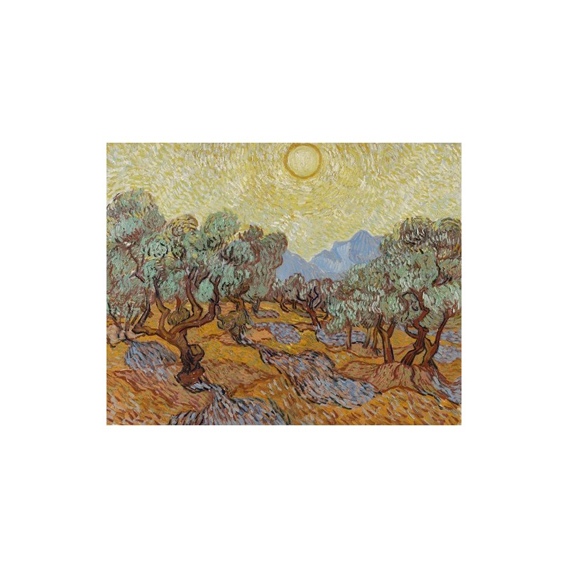  Obraz na płótnie 50x40cm Vincent van Gogh Gaj oliwny