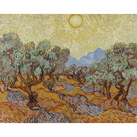  Obraz na płótnie 50x40cm Vincent van Gogh Gaj oliwny