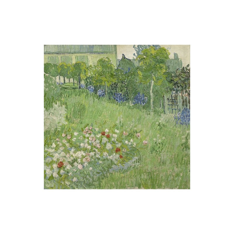  Obraz na płótnie 50x50cm Vincent van Gogh Ogród Daubigny'ego