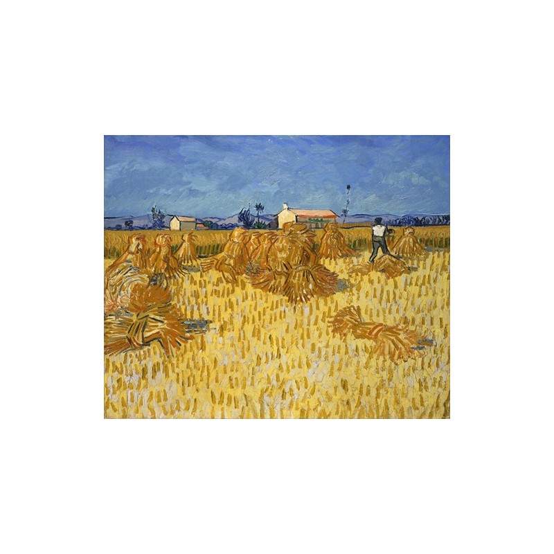  Obraz na płótnie 50x40cm Vincent van Gogh Zbiory kukurydzy w prowansji