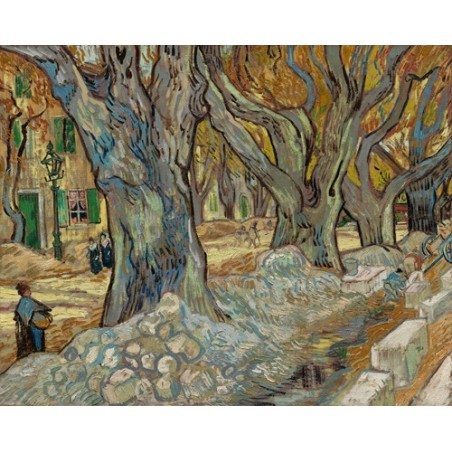  Obraz na płótnie 50x40cm Vincent van Gogh Wielkie platany